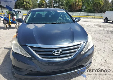 2014 Hyundai Sonata Gls из США, поврежденный, VIN 5NPEB4AC9EH881002